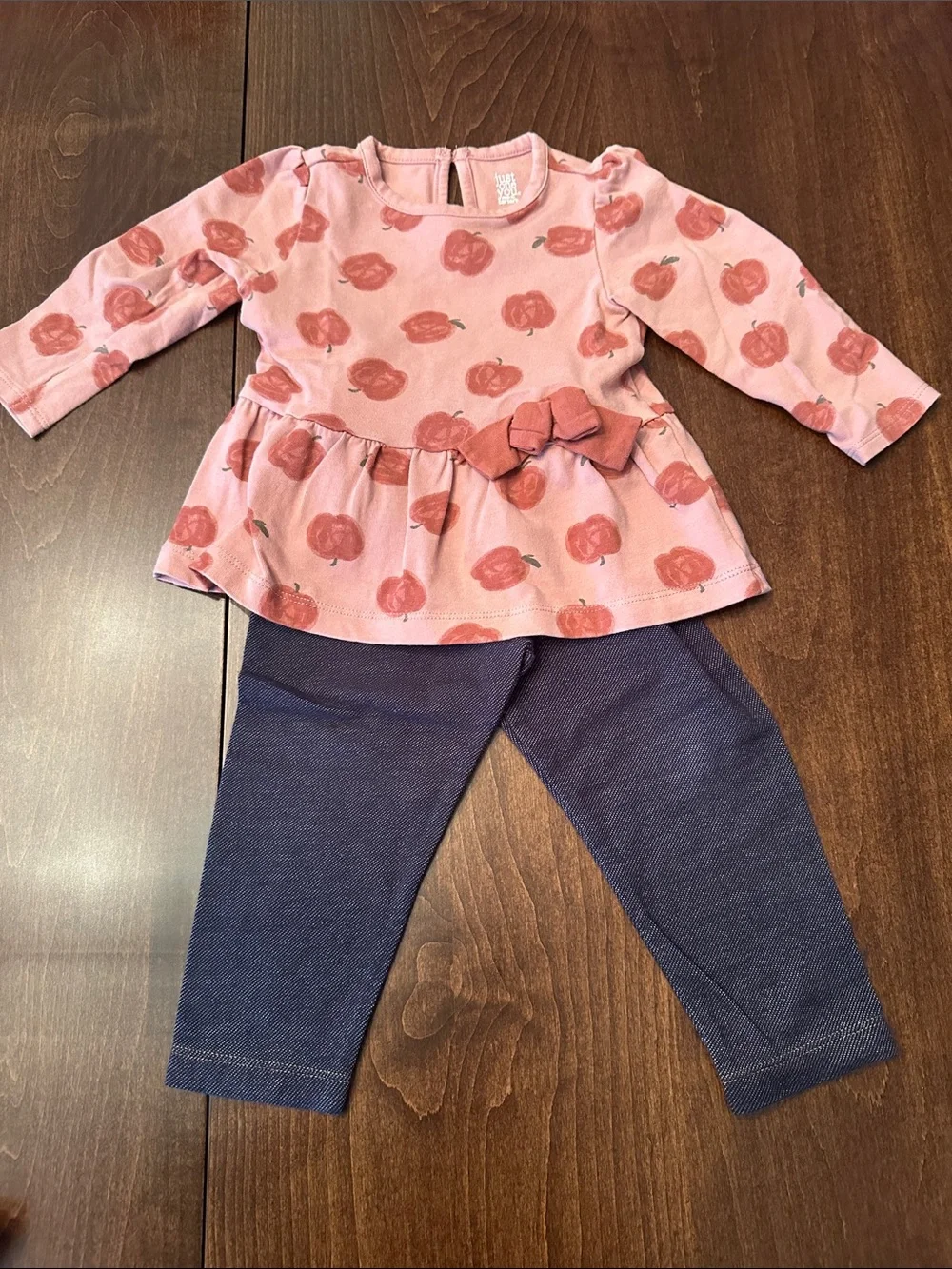 Carter’s Baby Girl Fall Clothes Set - Navy, Pink, Rose